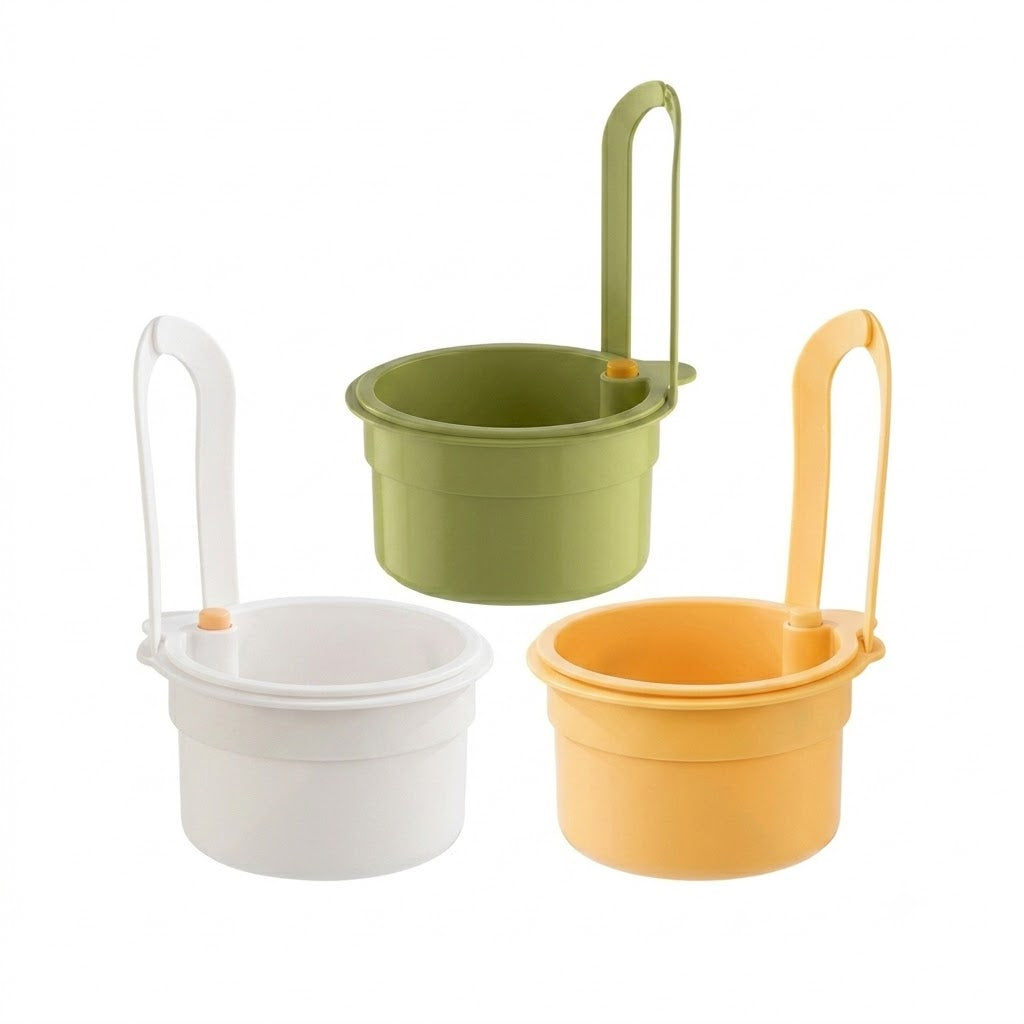 Multifunctional hanging sink drain basket