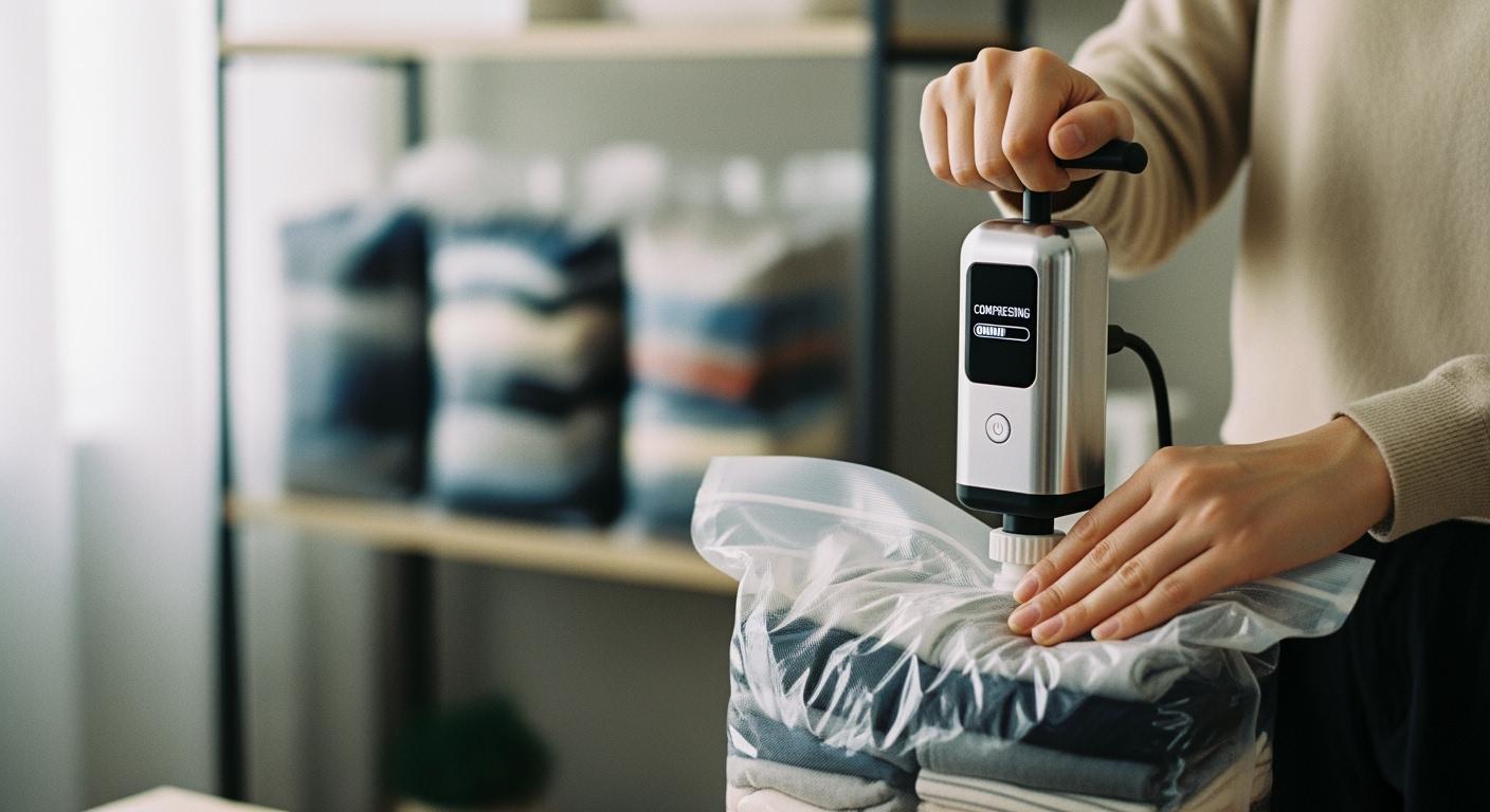 3 simple steps for best vacuum storage bags with electric pump in 2026