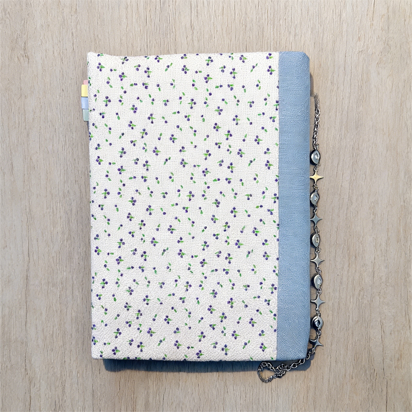 Floral Book Cover for Paperback A4 Size