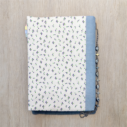 Floral Book Cover for Paperback A4 Size