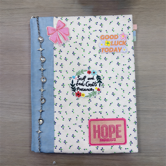 Floral Book Cover for Paperback A4 Size
