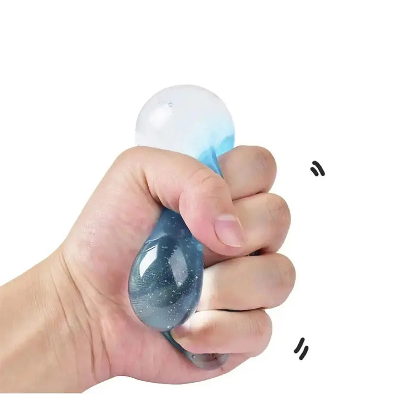 4 Pack Anxiety Squishy Toys - Slow Bounce Squeeze, Pressure Release, Office Desk Toy