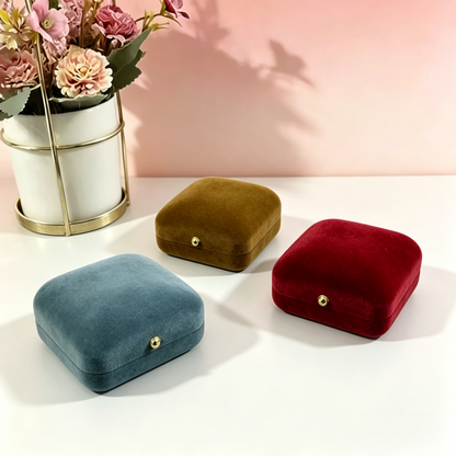 Anxiety Relief Ring – Titanium Steel Spinner Fidget Band with Cubic Zirconia | Perfect Gift for Her/Him