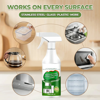 Multi-Purpose Enzyme Foam Cleaner 100ml - Effortlessly Removes Grease