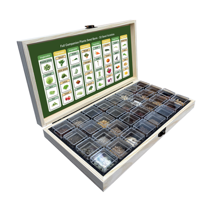 All-in-One Vegetable Seed Bank - 32 Seed Varieties