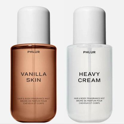 Vanilla Skin & Heavy Cream Duo Hair & Body Fragrance Mist