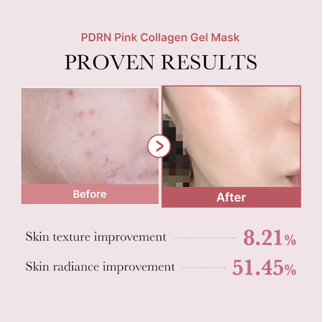 medicube Jelly Gel Mask with Salmon DNA PDRN & Pink Collagen, 4ea