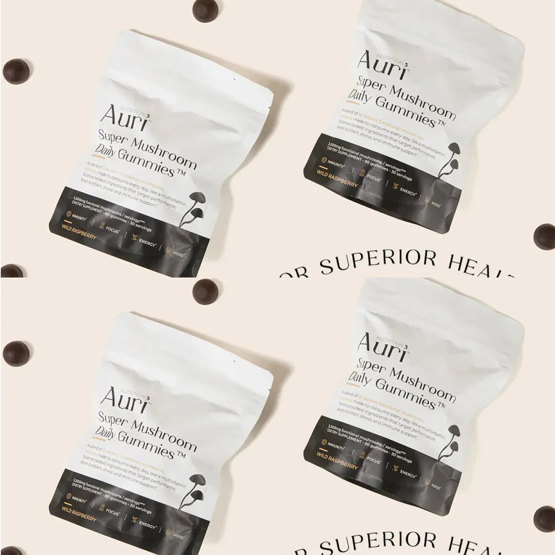 Super Mushroom Daily Gummies®