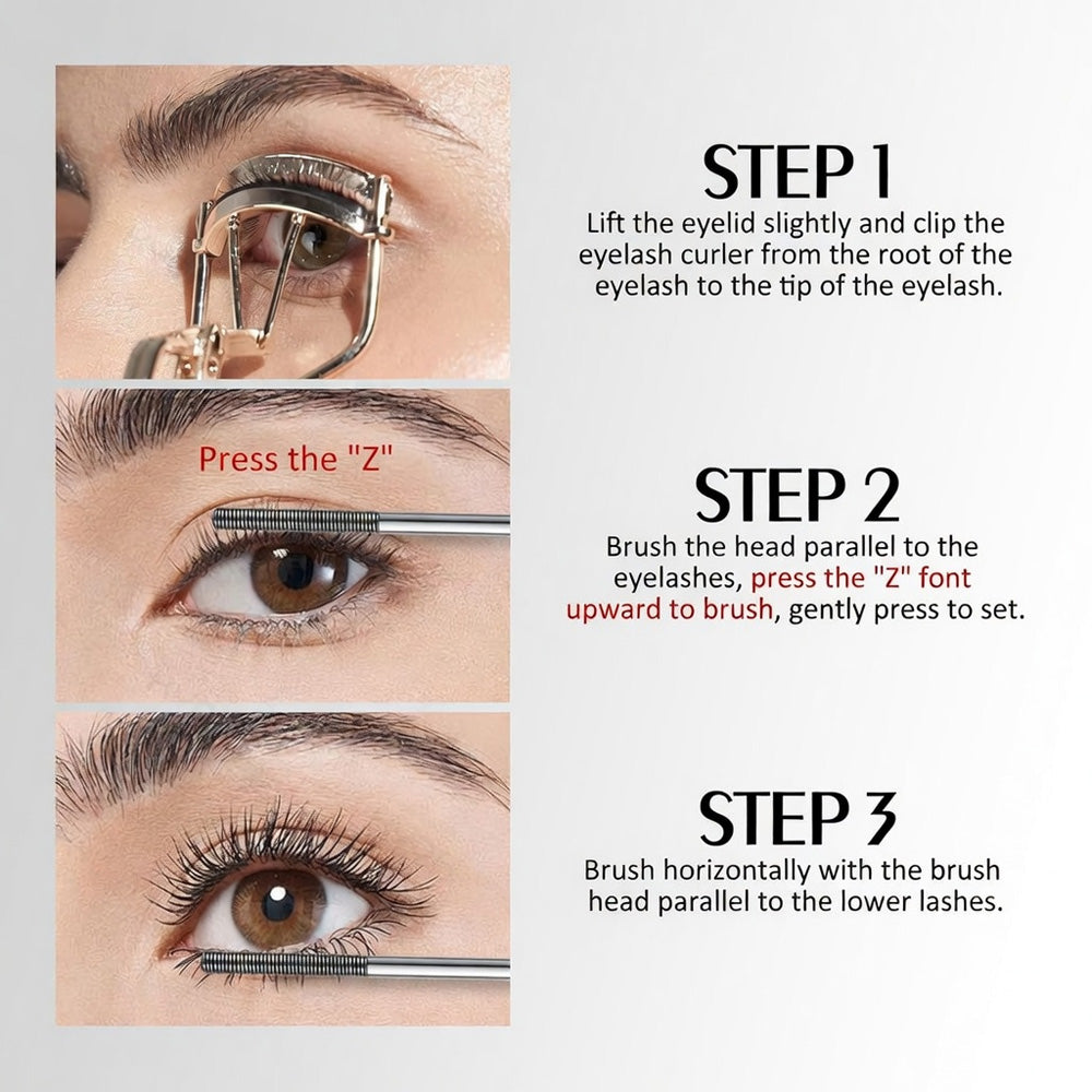 Waterproof Fibre Mascara | Long Lasting Volume & Length, Non-Clumpy