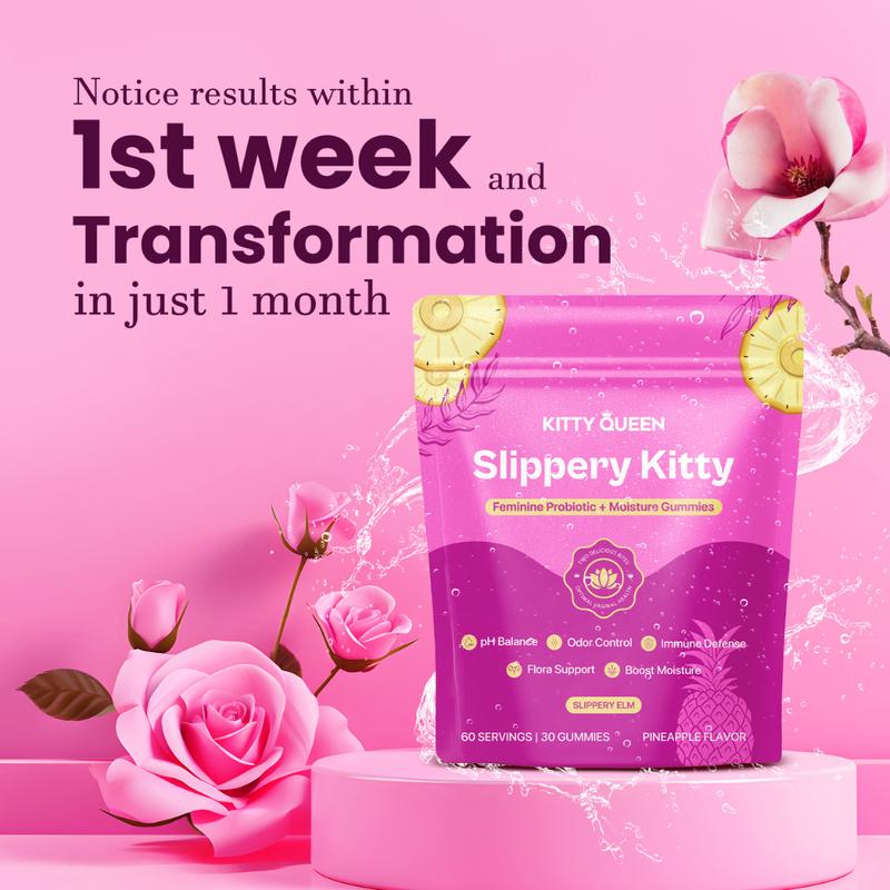 Slippery Kitty Feminine Probiotic Gummies
