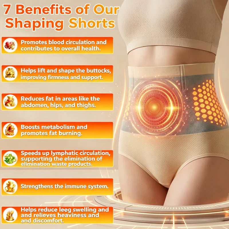 Moringa & Berberine 4-in-1 Micro-Particle Shaping & Fat Burning Shorts