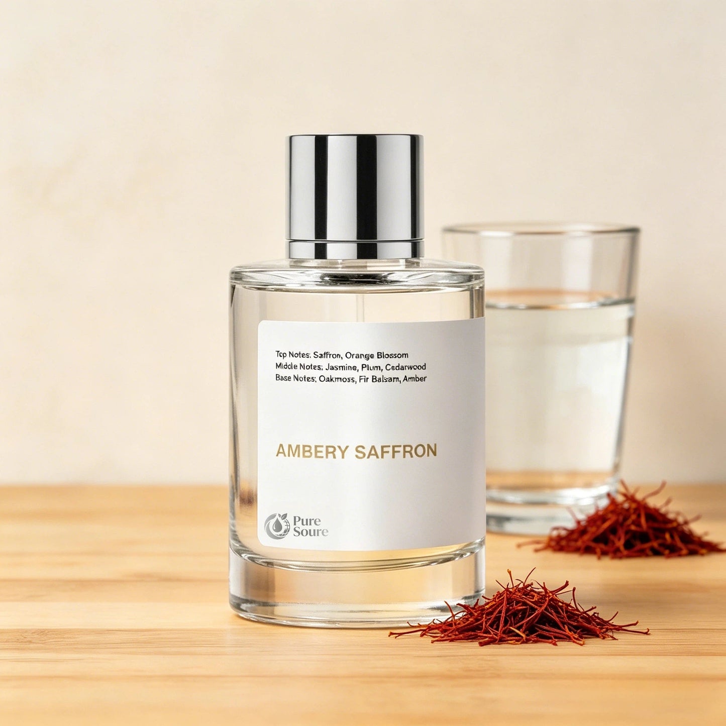Ambery Saffron Unisex Eau de Parfum | Pure Premium Fragrance