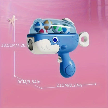 Sticky Ball Launching Whale Target Toy for Parent-Child Interaction