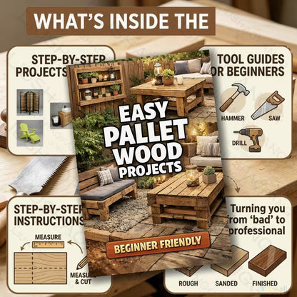 Beginner Woodworking Project Plans with Step-by-Step Blueprints