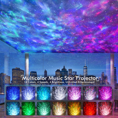 Rossetta Galaxy Projector, Star Projector for Bedroom