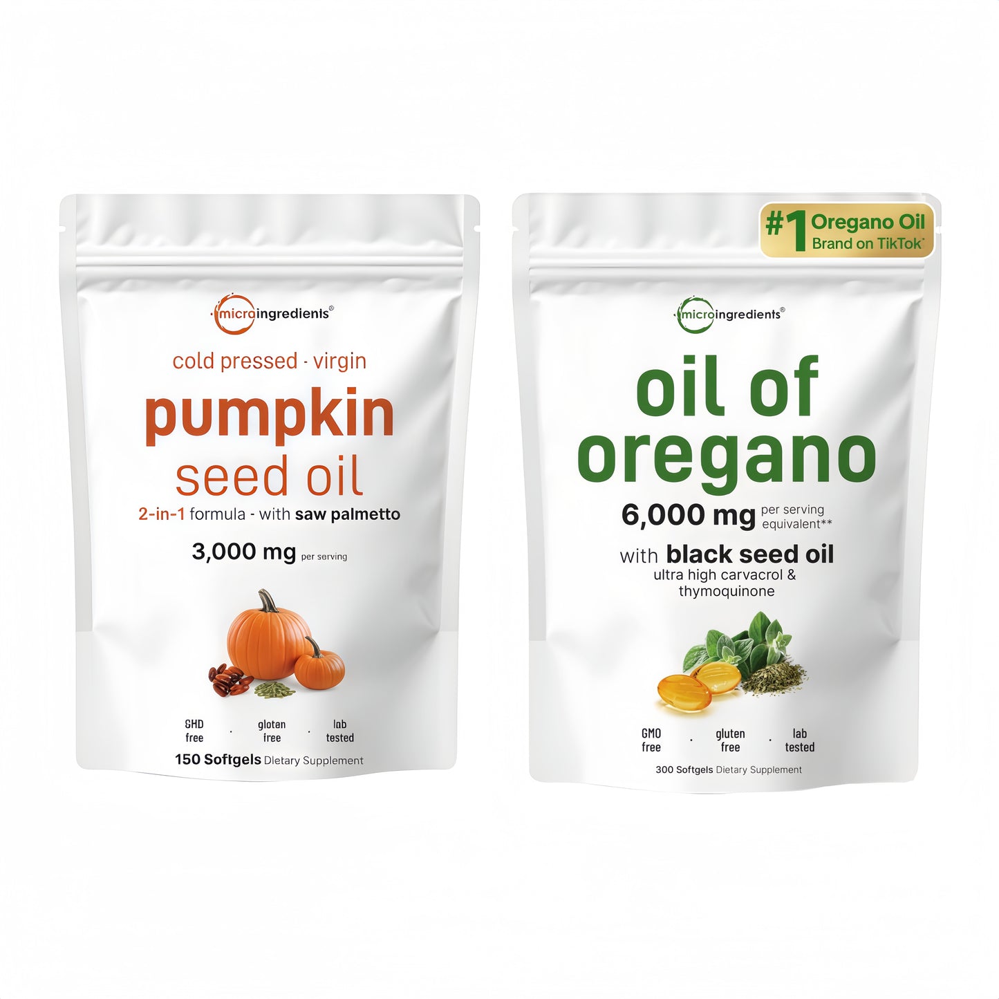 Micro Ingredients 3-in-1 Wellness Softgel Set