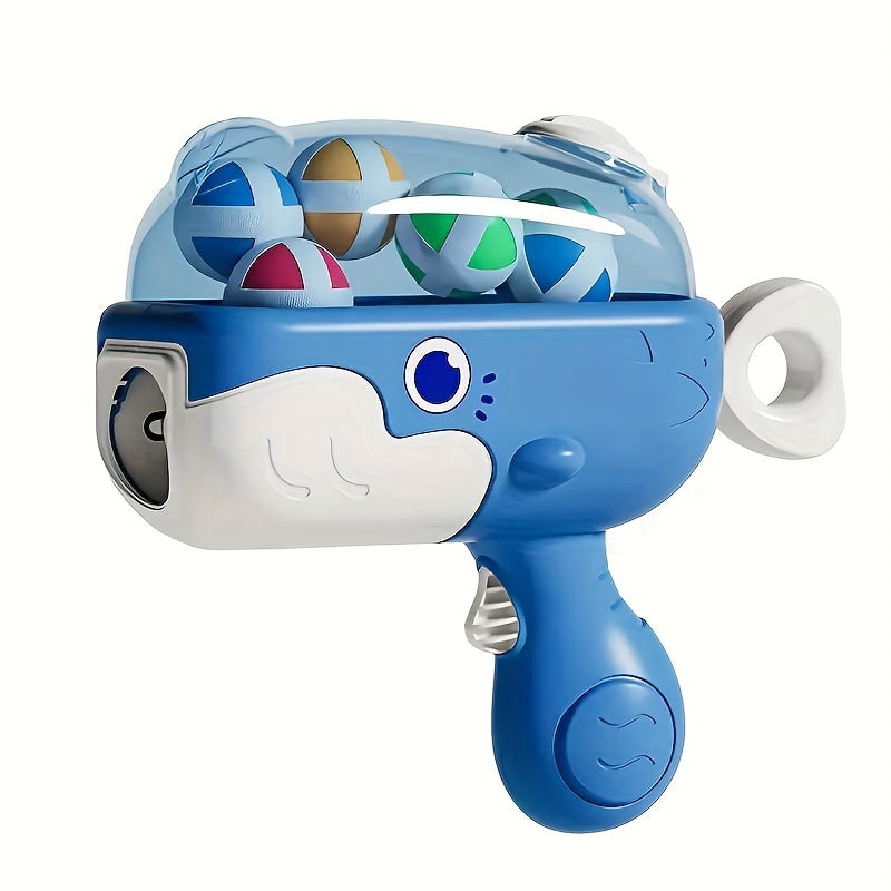 Sticky Ball Launching Whale Target Toy for Parent-Child Interaction