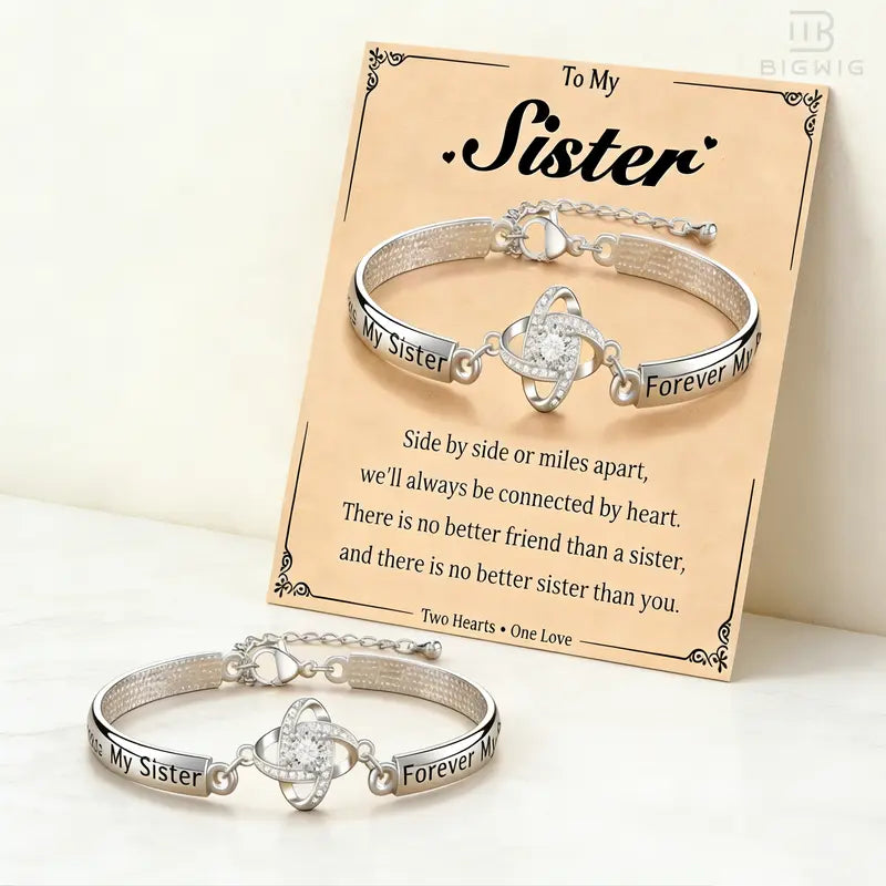Sister Bracelet – Elegant Friendship Jewelry for Women