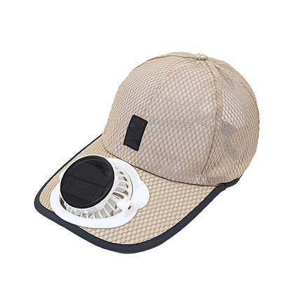 🧢2026 Pro Outdoor Cooling Hat: Dual-Power Fan Cap