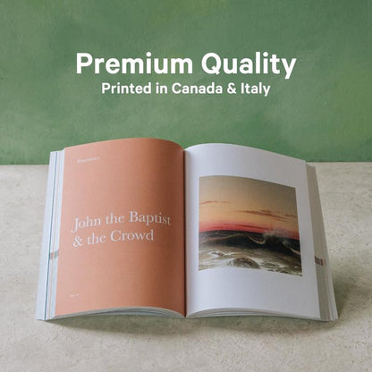 Bible Study Volume 1 | Guided Spiritual Devotional with Daily Prayers, Reflections & Contemplative Artwork | Perfect Christian Gift for Men