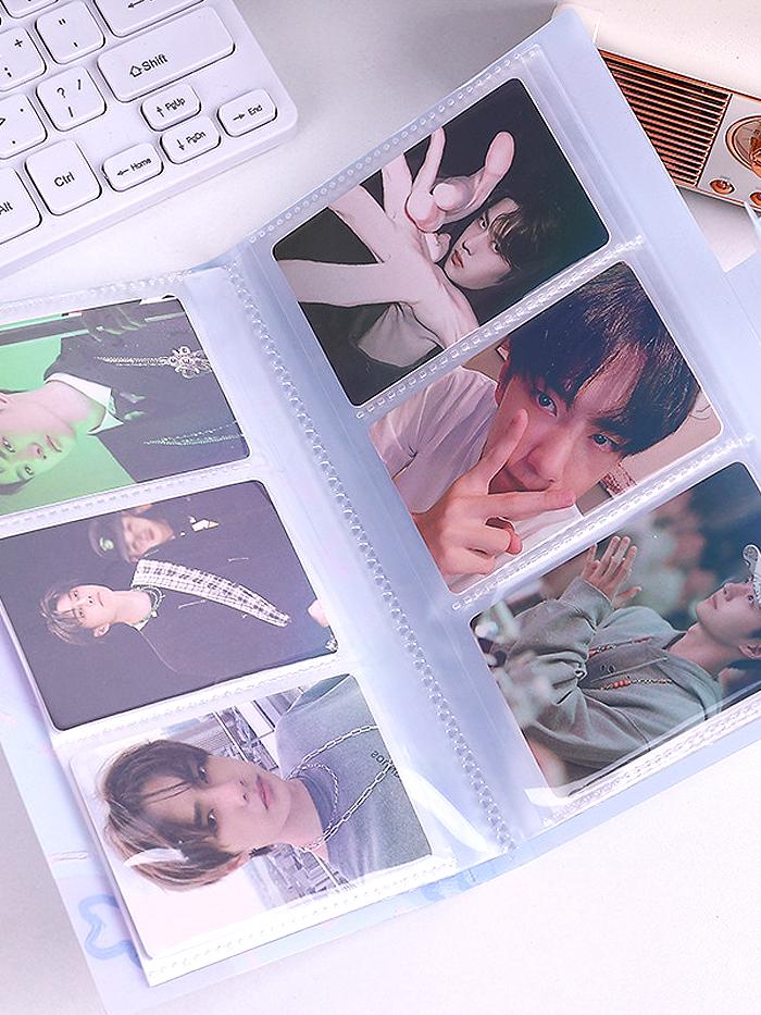 Photo Card Album Holder – 120/240 Slots for Polaroids, Fan Cards & Postcards