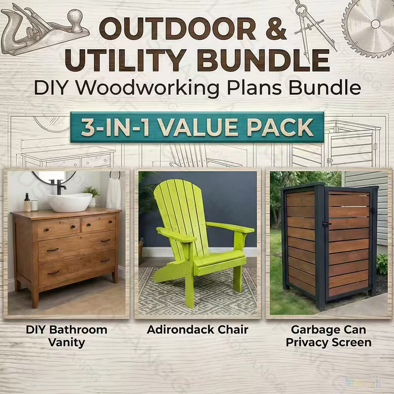 Beginner Woodworking Project Plans with Step-by-Step Blueprints