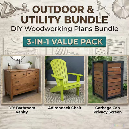 Beginner Woodworking Project Plans with Step-by-Step Blueprints