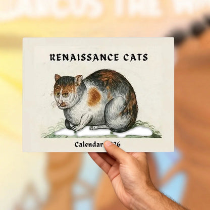 Ugly Cats In Renaissance Paintings 2026 Calendar