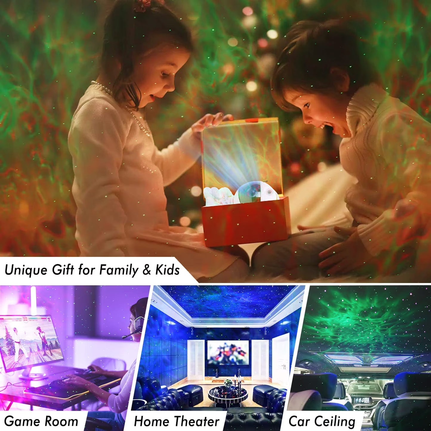 Astronaut Starry Night Light Projector For Aesthetic Room Decor Gift