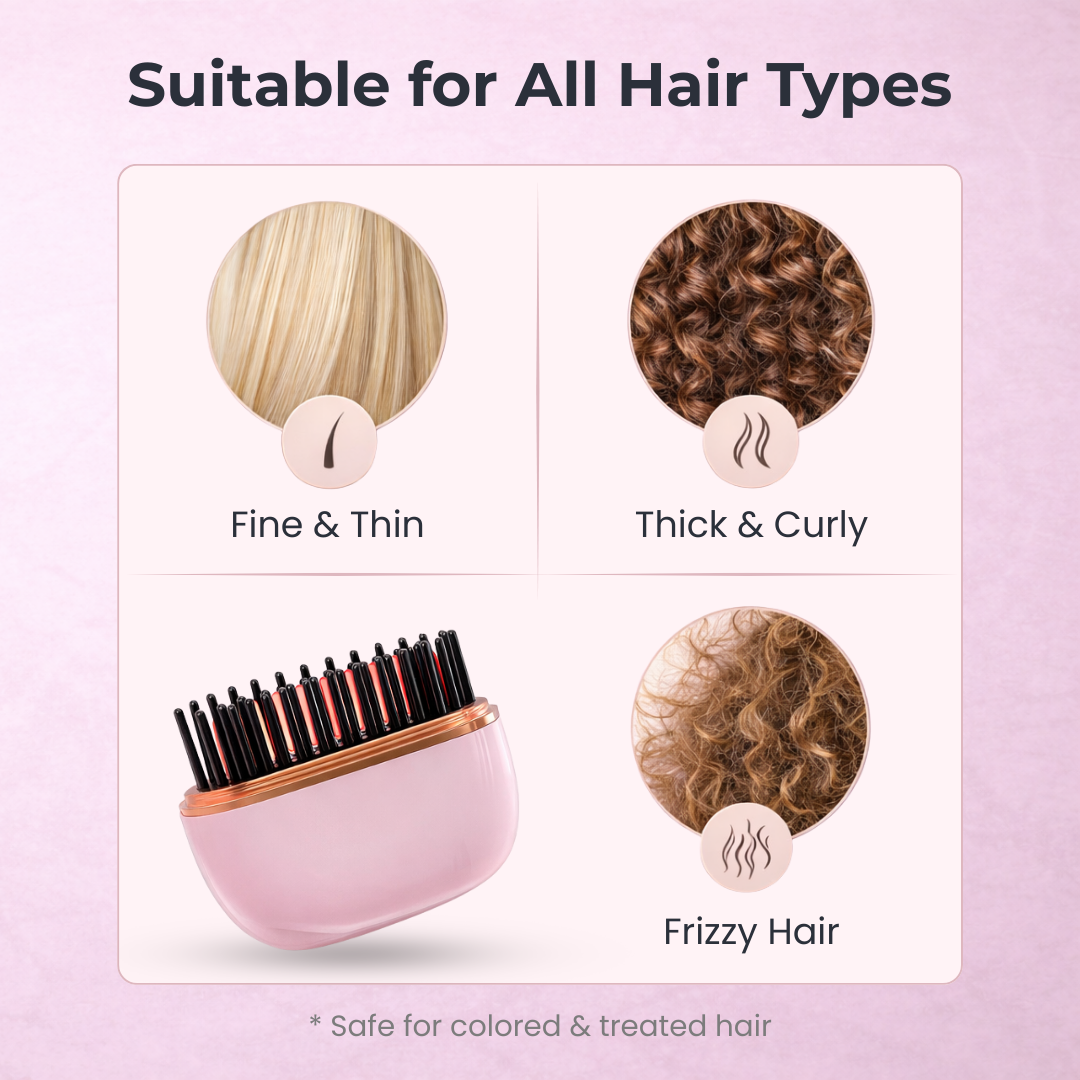 Mini Wireless Hair-Straightener
