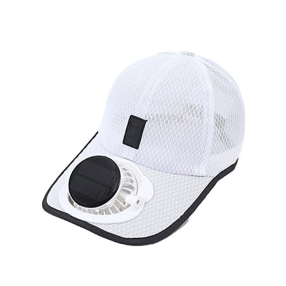 🧢2026 Pro Outdoor Cooling Hat: Dual-Power Fan Cap