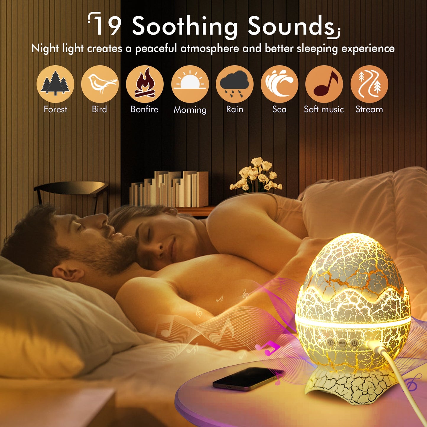 Rossetta Galaxy Projector, Star Projector for Bedroom