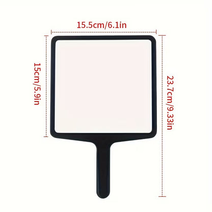 5X Flat Magnifying Glass with Fresnel Lens, Portable Handheld Magnifier
