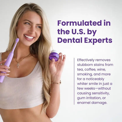 PurelyWHITE | Teeth Brightening Powder | Instant Brightening | For Sensitive Teeth