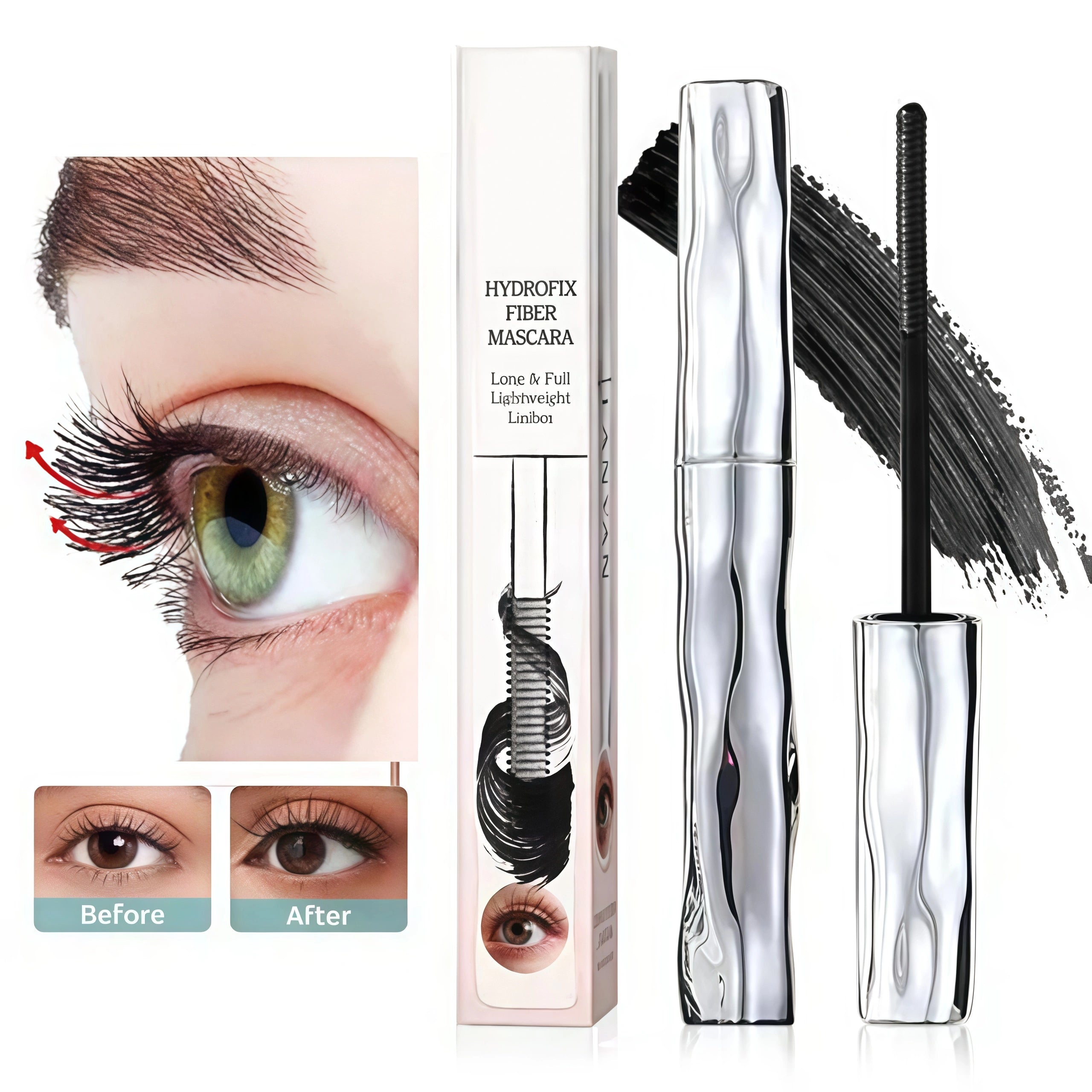 Waterproof Fibre Mascara | Long Lasting Volume & Length, Non-Clumpy ...