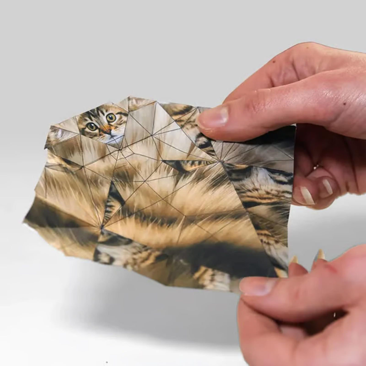 Modelli 3D di cani e gatti in carta: regali artistici di animali in origami realizzati a mano