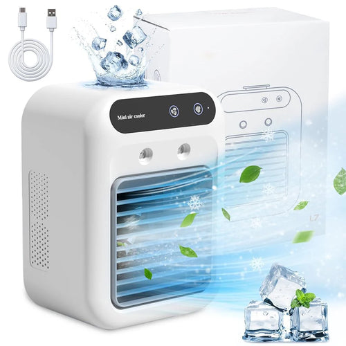Portable Mini Air Cooler for Bedroom, Office & Camping