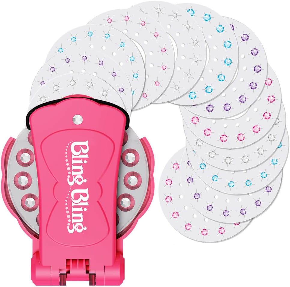 Hair accessory gem set, containing 180 hair accessory gems