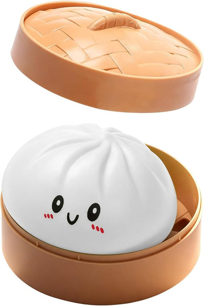 Mega Rainbow Dumplings Cute Fidget Toy, Soft Squeeze Stress Anxiety Relief Decompression Dough