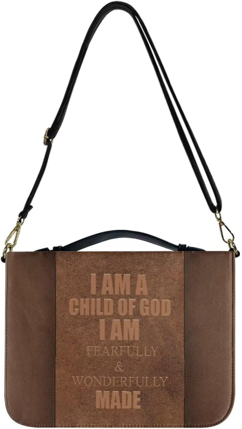 I AM A CHILD OF GOD Leather Bible Cover