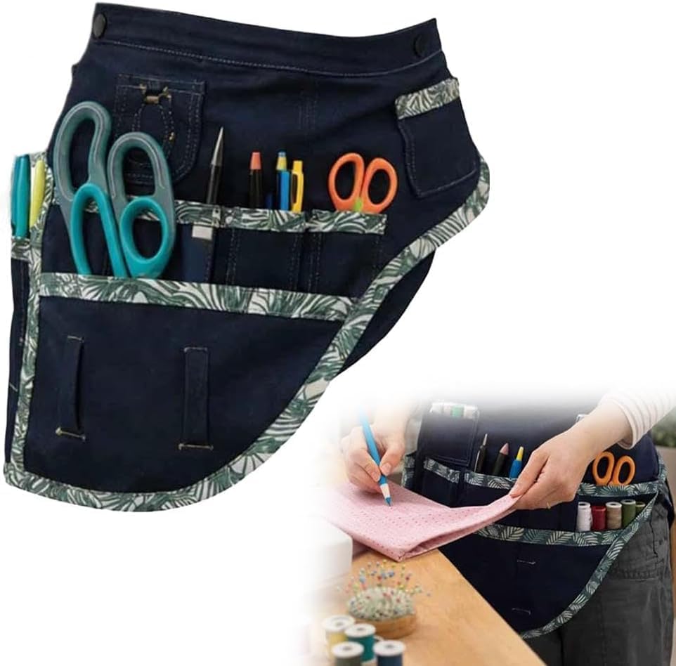 All-in-One Sewing Organizer Belt, hands-free sewing tool belt
