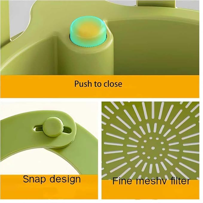 Multifunctional hanging sink drain basket