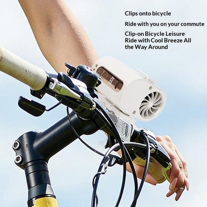 Semiconductor Cooling Waist Fan – Portable Clip-On & Neck Fan with Turbo Cooling