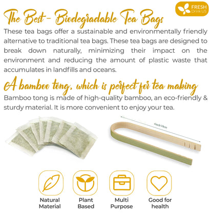 Turmeric Ginger Cinnamon Tea – 120 Bags | 100% Natural Herbal Blend for Wellness & Digestio.