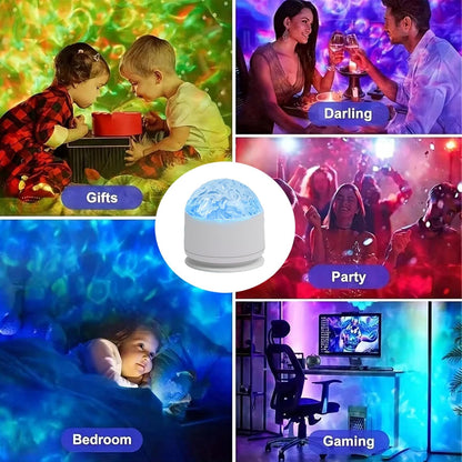 Aurora Ocean Wave Night Light
