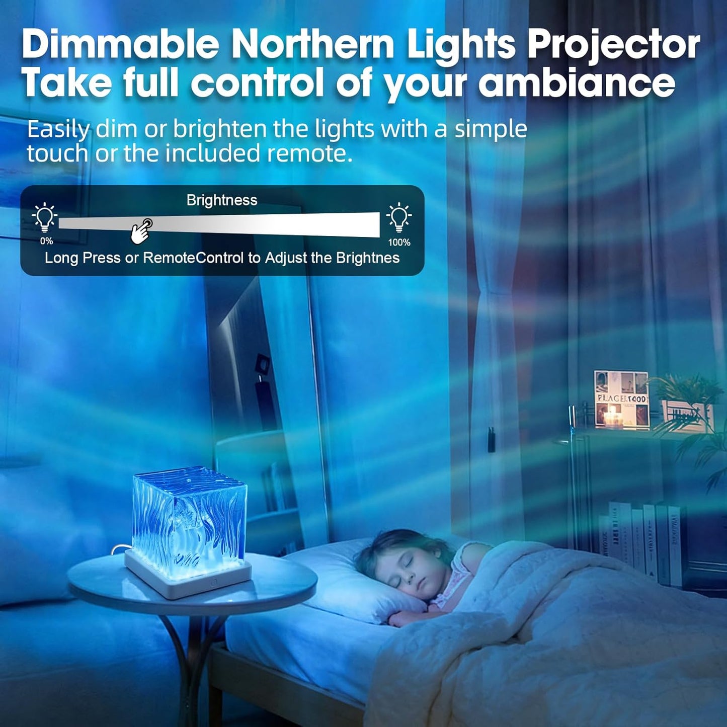 Northern Galaxy Light Aurora Projector, 16 Colors LED Ambient Lighting with Remote Control