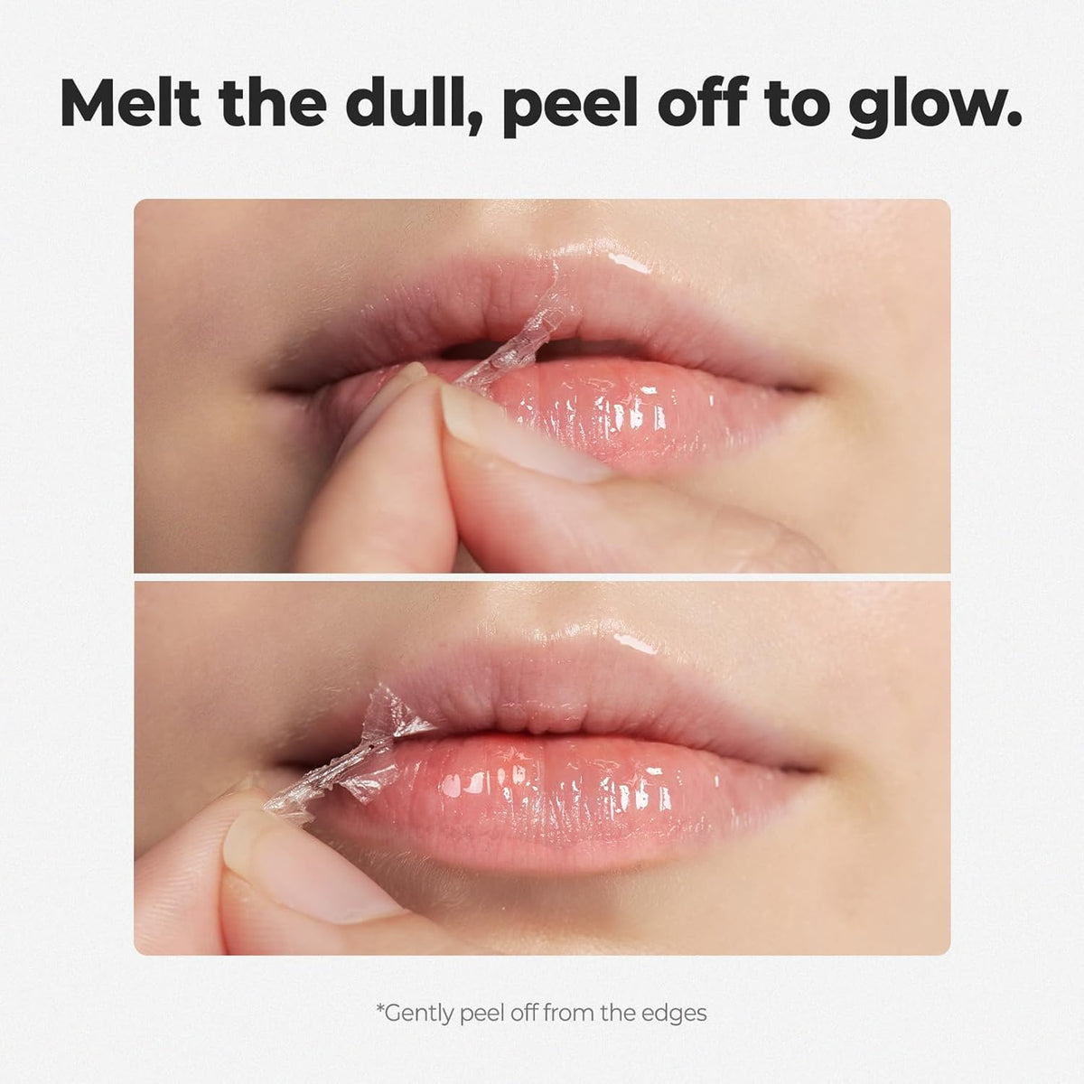 Laka Cooling Peel-Off Lip Mask, Gentle Soothing Exfoliator, Hygienic Daily Lip Care, K-Beauty, 0.33 fl.oz