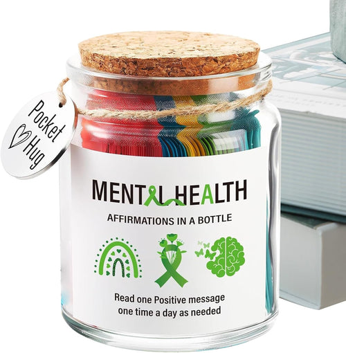 Positive Message Jar - Affirmation Cards Box | Emotional Support Cards