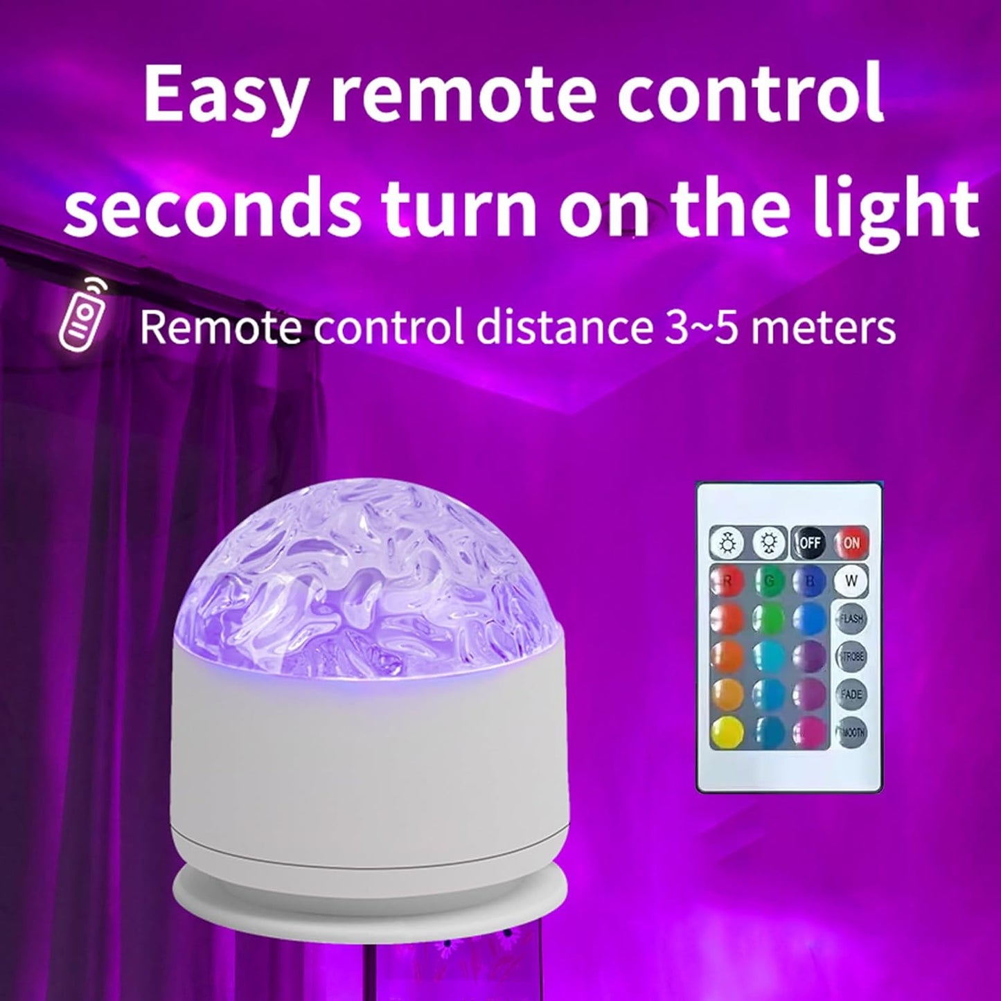 Aurora Ocean Wave Night Light