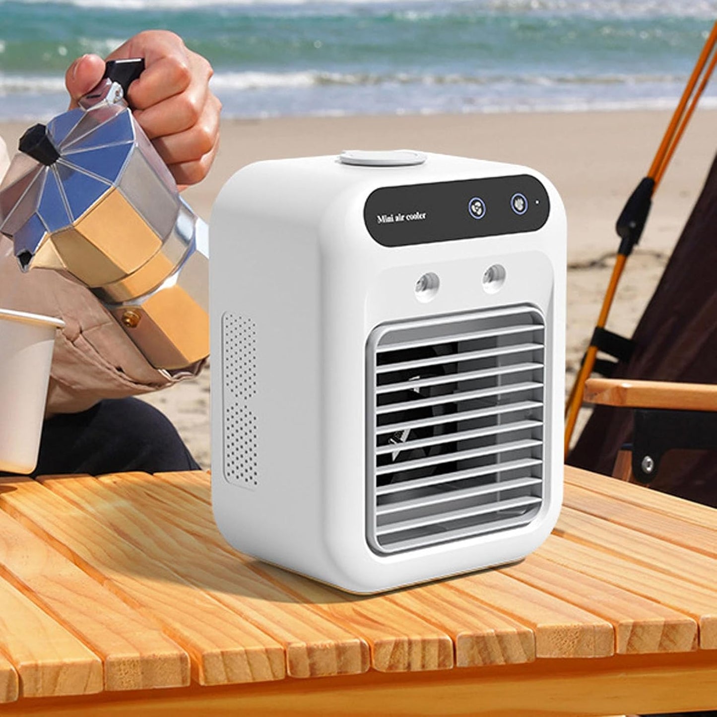 Portable Mini Air Cooler for Bedroom, Office & Camping